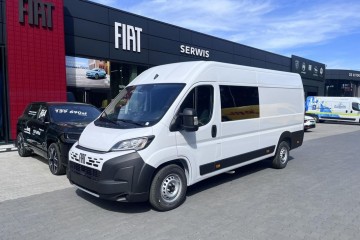 FIAT Ducato| Brygadowy 7 miejsc| Maxi Furgon L4H2| 3,5T Diesel 140KM